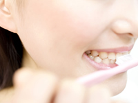 定期健診で歯周病予防​