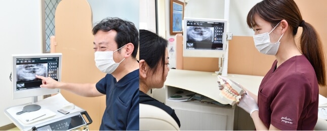 患者さんに寄り添った丁寧なご説明・カウンセリング