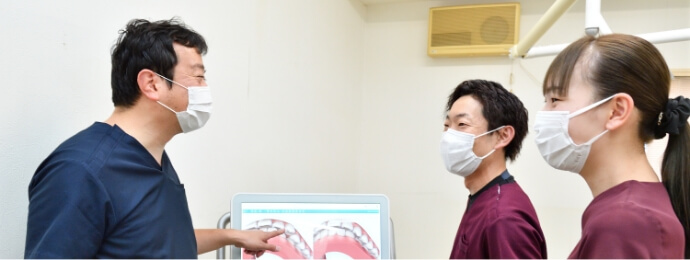 お口の未来を考えた再発防止の診査診断・治療計画